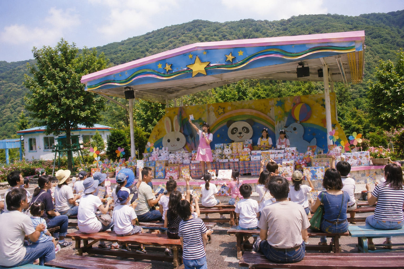 にじいろビンゴ大会のしゃしん
