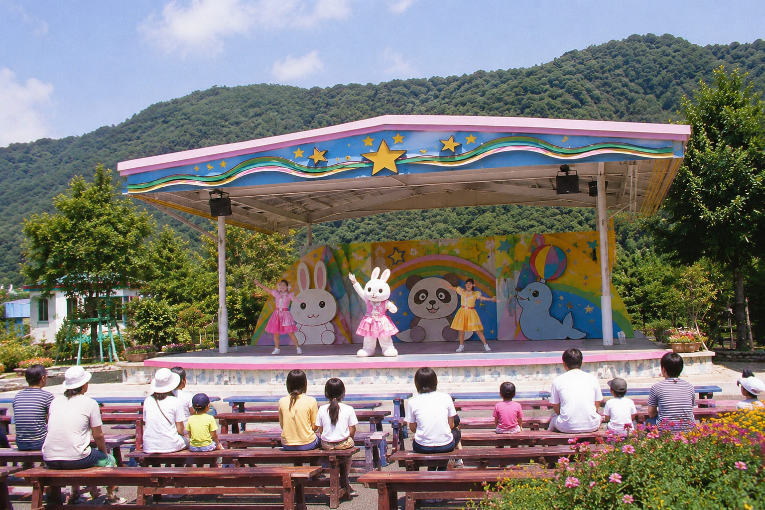 うさちゃんダンスショーのしゃしん