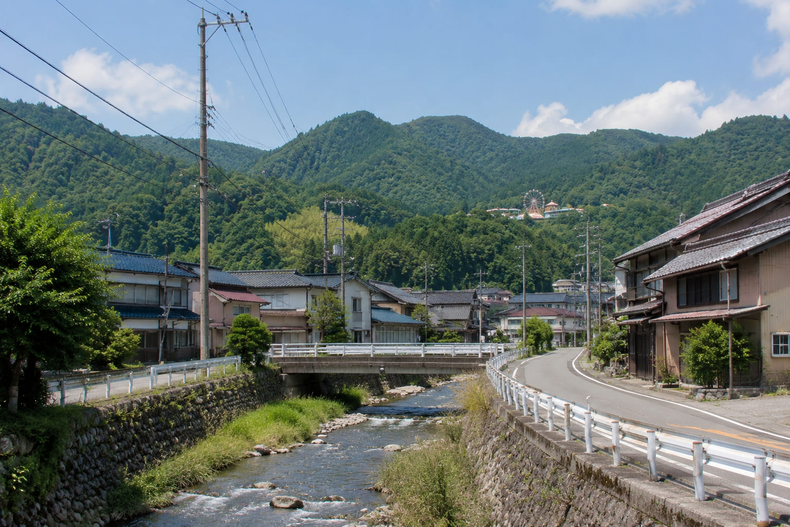 しゅうに町の風景